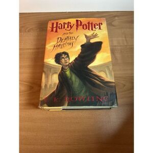 Harry Potter And The Deathly Hallows July 2007 First Edition, HC/DJ